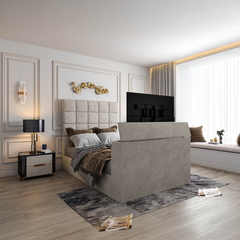 Cubed TV Bed Frame