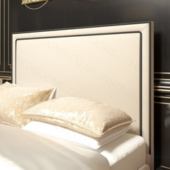 Queen Bed Frame - Modern Bed With Elegant Padded Design