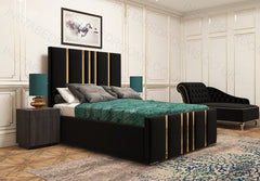 Bed With a Frame - Manhattan Luxury Bed with a Frame