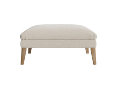 Cozy Cushion - Footstool with Wooden Legs