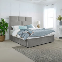 Single Bed With Storage - Designer headboard Bed With Frame