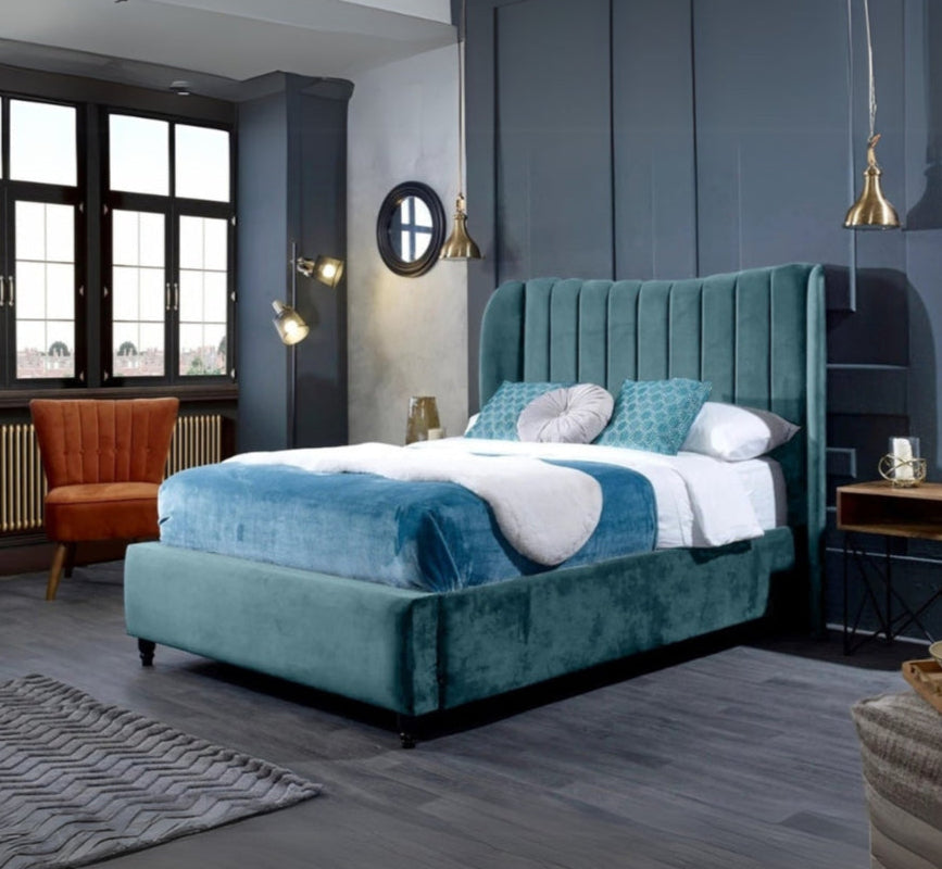 Single Storage Bed - Carli Plush Bed Frame