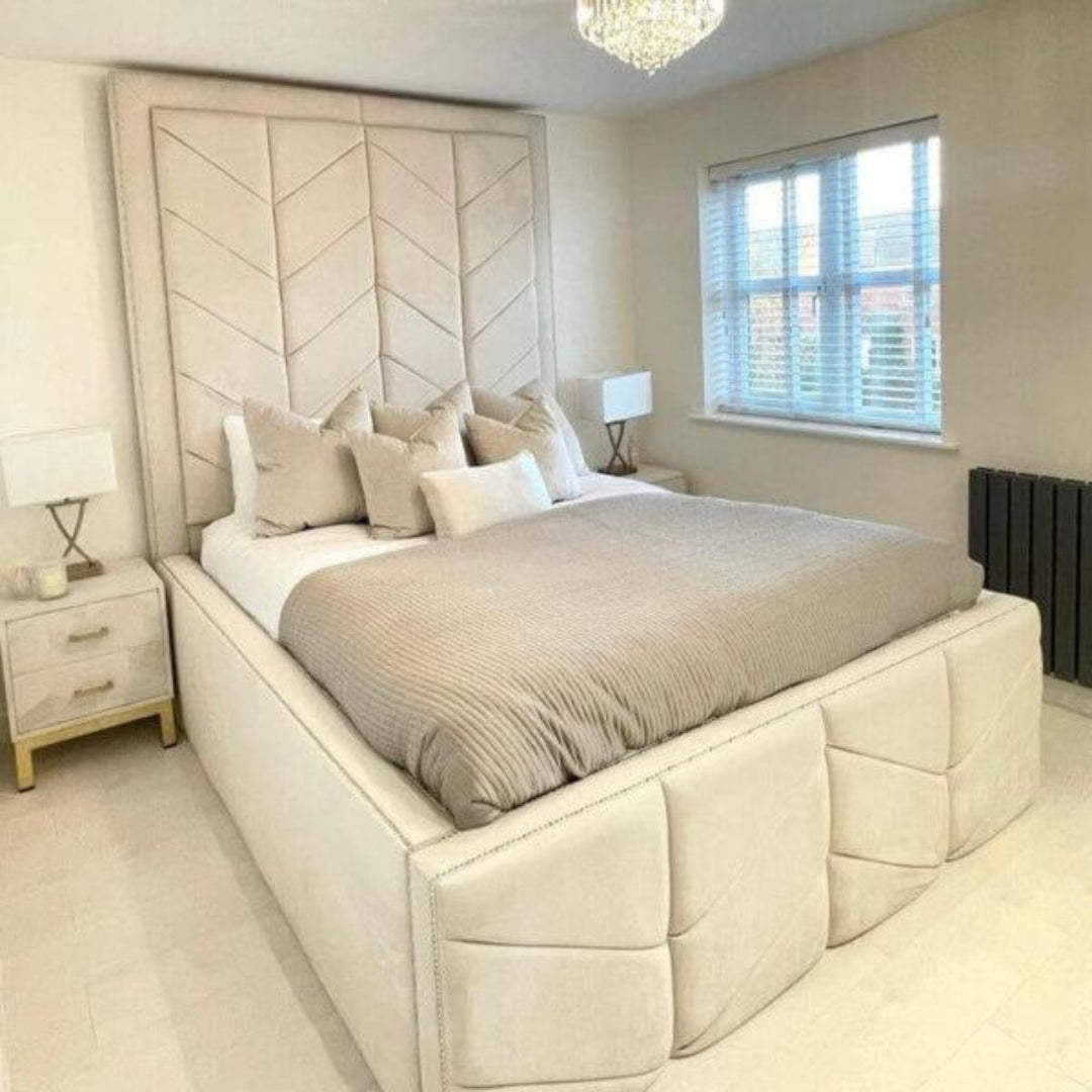 Small Double Bed with Storage - Neo Stow Bed Frame