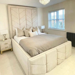 Small Double Bed with Storage - Neo Stow Bed Frame