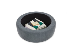 Storage Footstool - LuxeNest Round Footstool 3