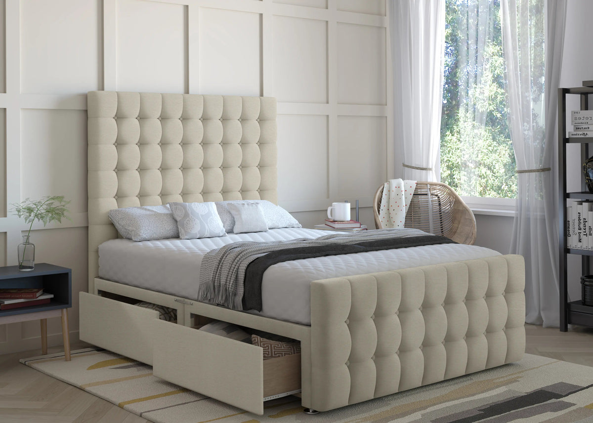 Super King Bed Frame - Divan Bed With Storage