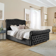Upholstered Bed Frame - Colorado Tufted Bed Frame