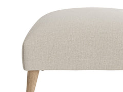 Footstool With Wooden Legs - ComfyPuff Footstool