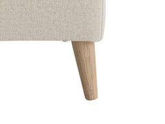 Footstool With Wooden Legs - ComfyPuff Footstool