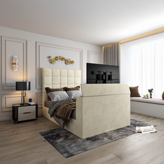 Cubed TV Bed Frame