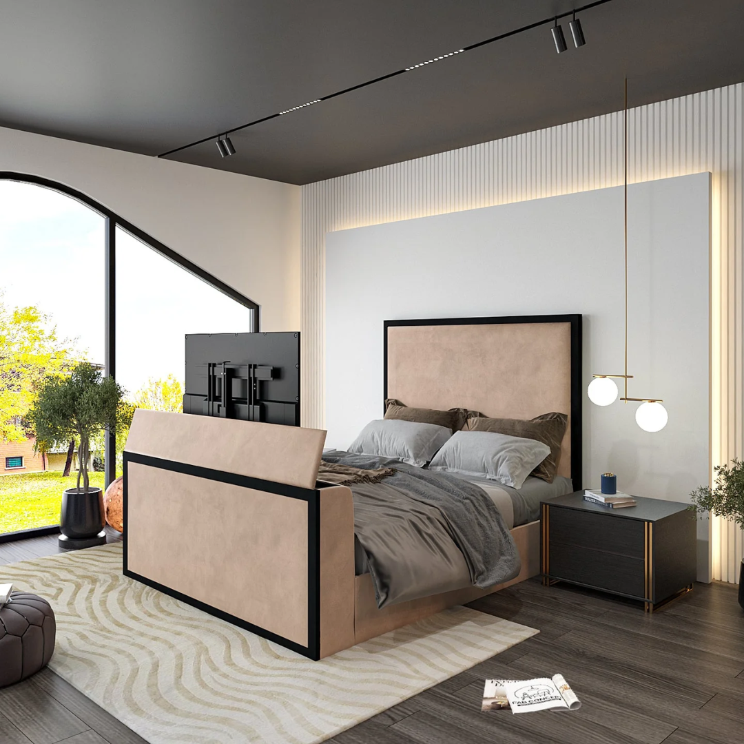 Designer TV Bed Frame