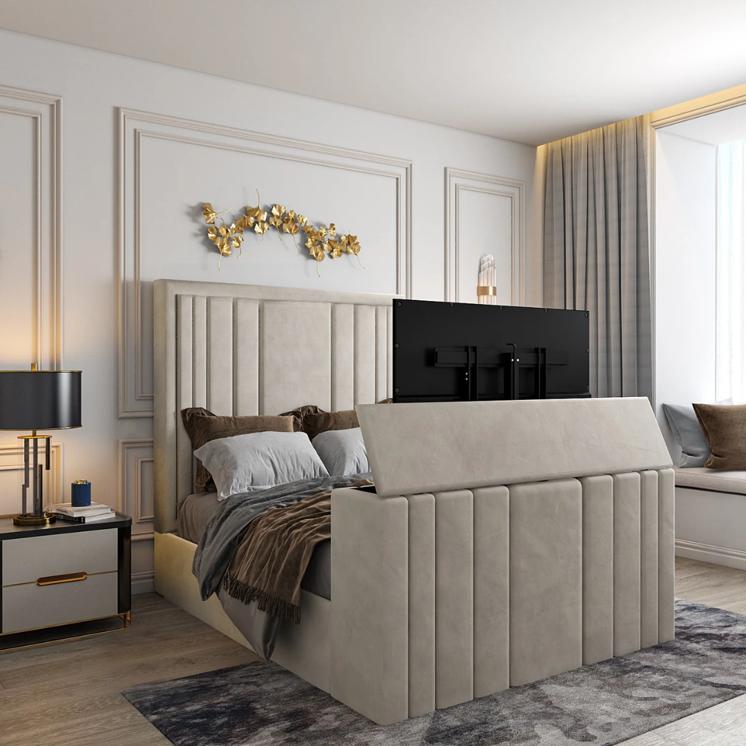 Luxury TV Bed with Automated Lift