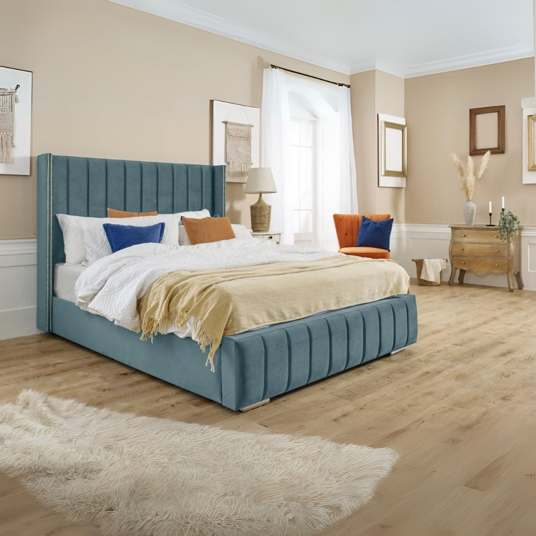 King Size Storage Bed - Regal Wing Bed 6
