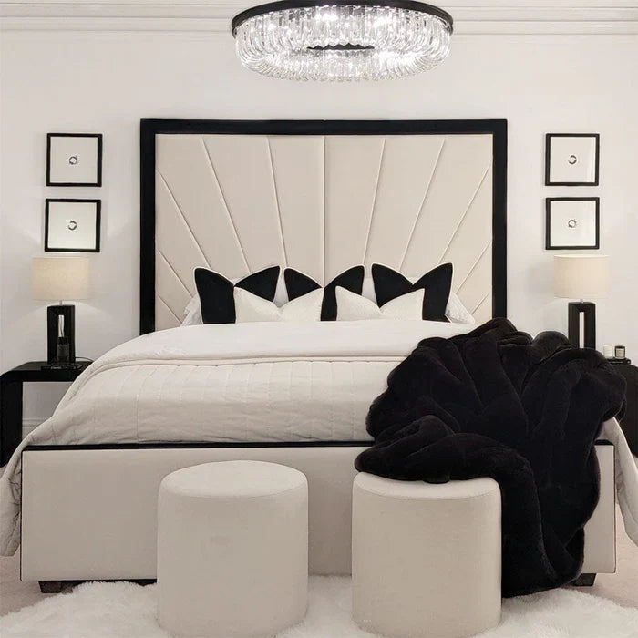 Ottoman Storage Beds - Geometric Stow Bed Frame