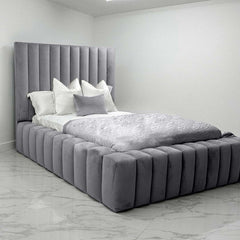 Queen Bed Frame with Storage​ - Linear Stow Bed Frame 4
